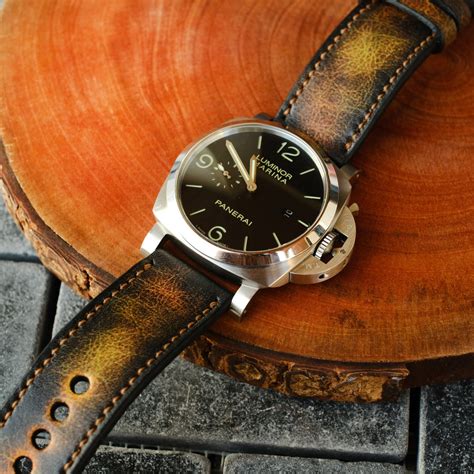 panerai watch leather straps